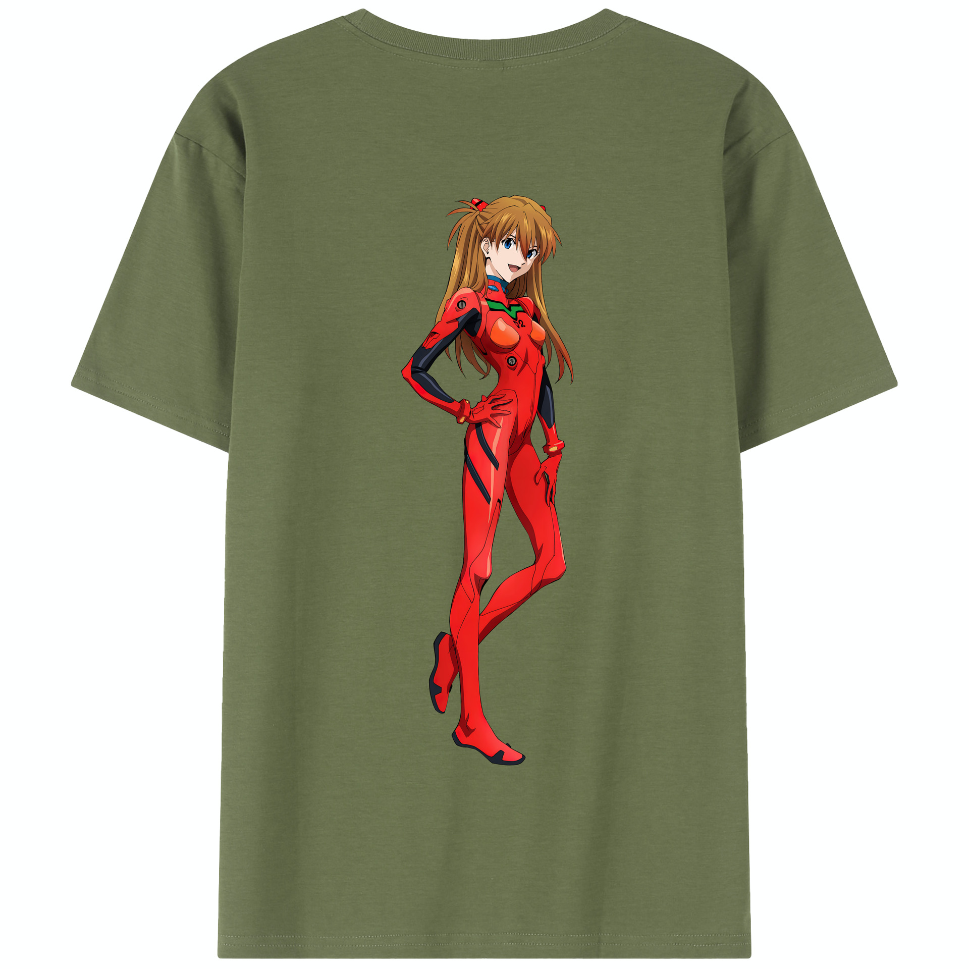 （画像用） EVA 新世紀エヴァンゲリオン 綿100％半袖Tシャツ（背面プリント）